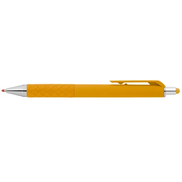 Islander Gel Retractable Bright Stylus Pen - Silkscreen