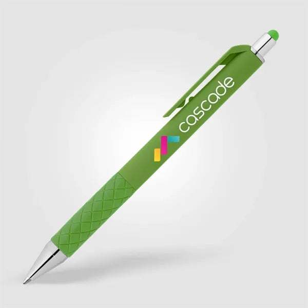 Islander Gel Retractable Bright Stylus Pen - Full Color