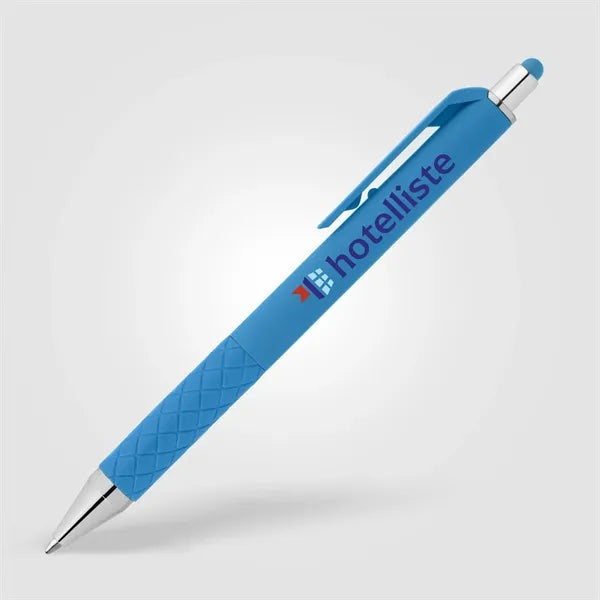 Islander Gel Retractable Bright Stylus Pen - Full Color