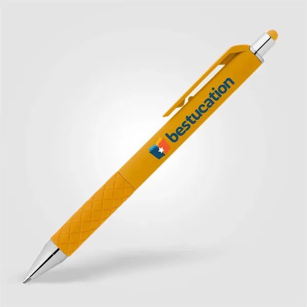 Islander Gel Retractable Bright Stylus Pen - Full Color