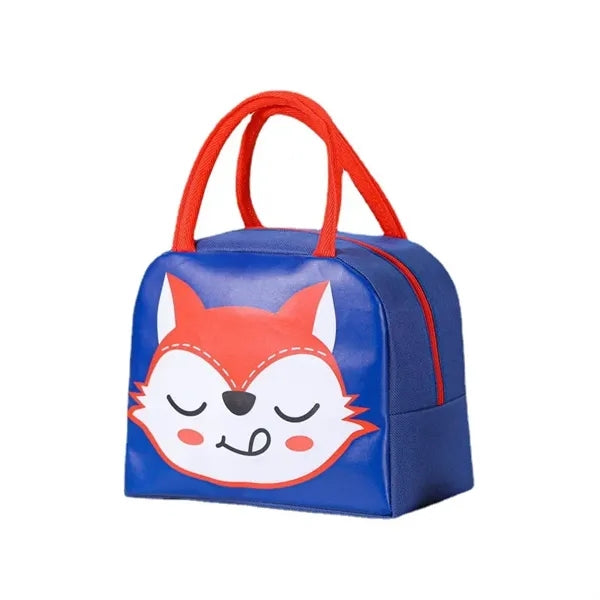 Cartoon Insulated Lunch Bag with Handles for for Work Picnic