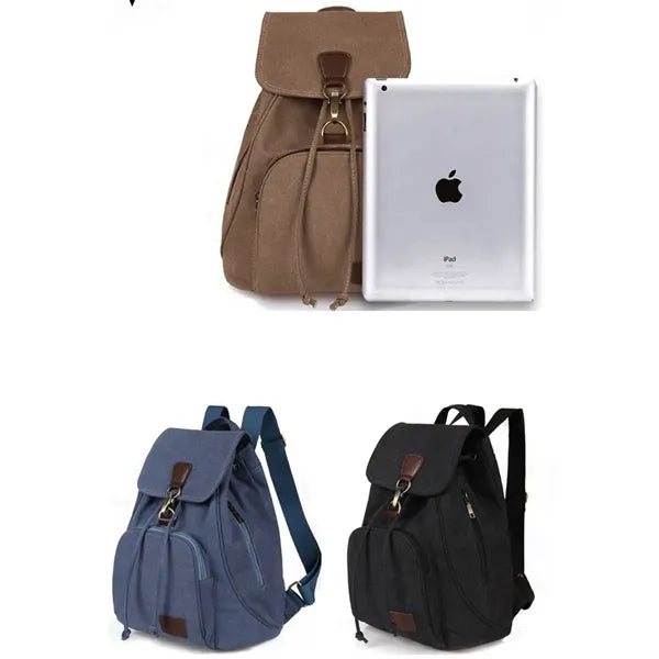 Travel Commuting Outdoor Canvas Backpack