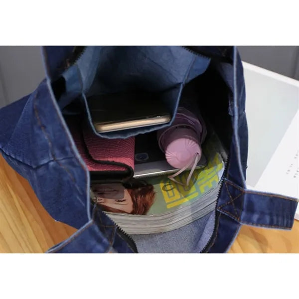 Denim Tote Bag