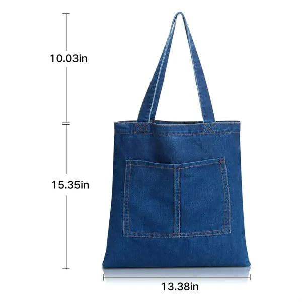 Denim Tote Bag