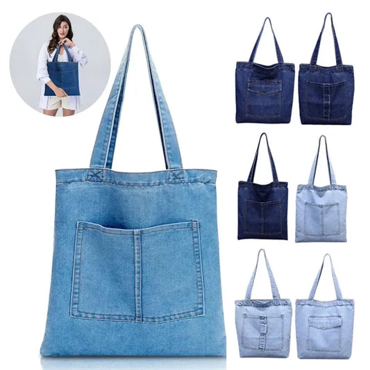 Denim Tote Bag