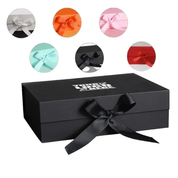 Elegant Ribbon Closure Gift Box