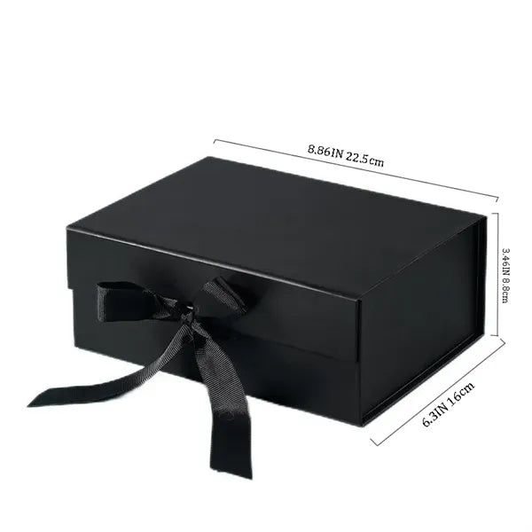 Elegant Ribbon Closure Gift Box