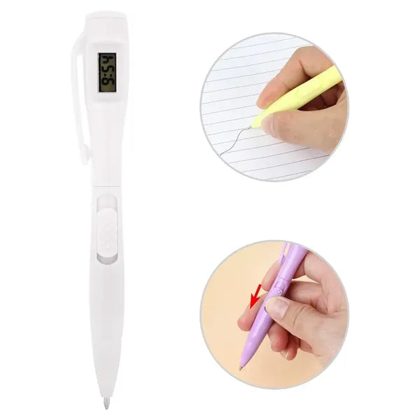 Electronic Clock Ballpoint Pen