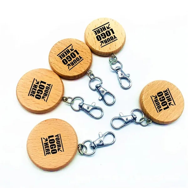 Classic Wood Keychain