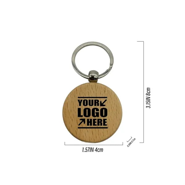 Classic Wood Keychain