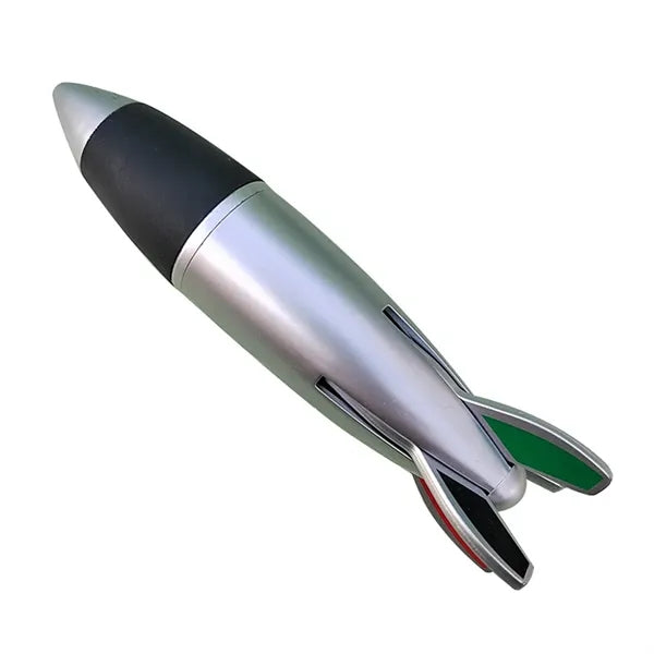 Multicolor Mini Rocket Shape Ballpoint Pens 4 In 1