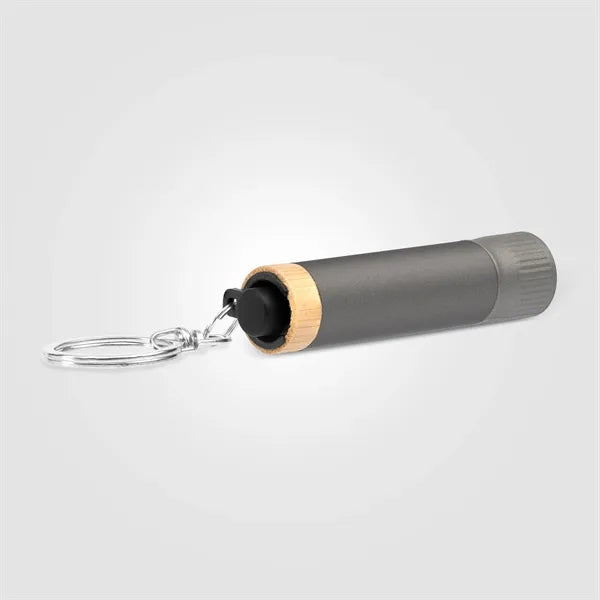 Reborn Recycled Aluminum Keychain Flashlight - ColorJet