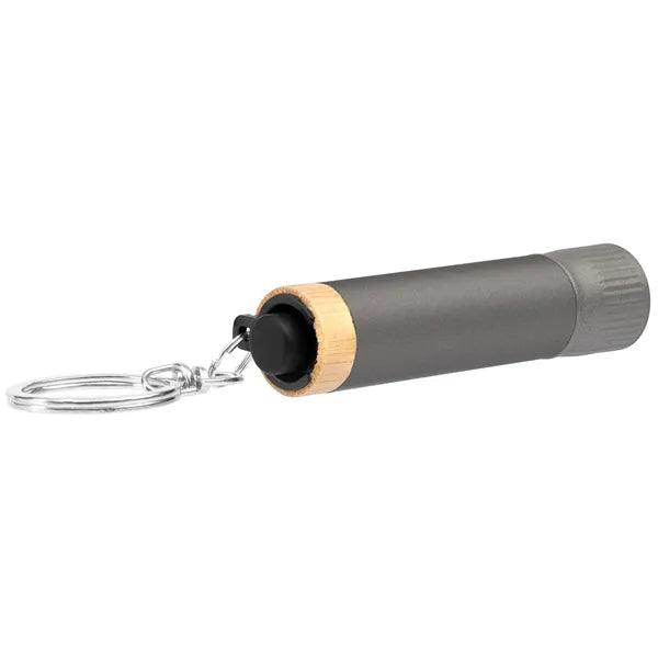 Reborn Recycled Aluminum Keychain Flashlight - ColorJet