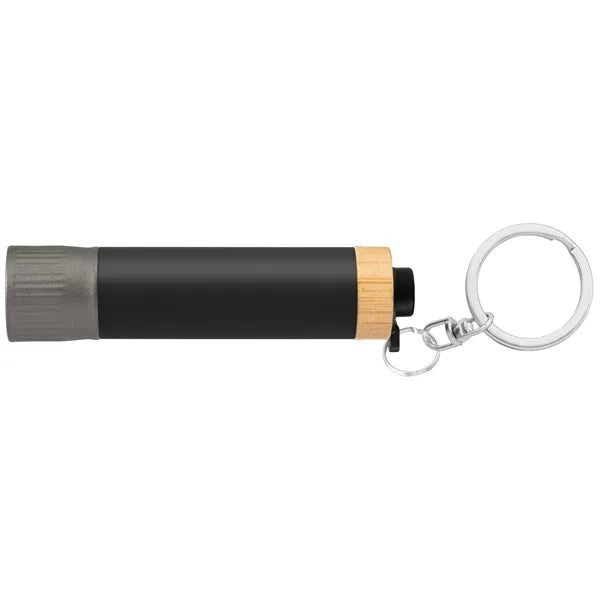 Reborn Recycled Aluminum Keychain Flashlight - ColorJet