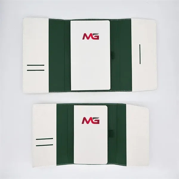 Tri-Fold A5 Business Pu Notebook