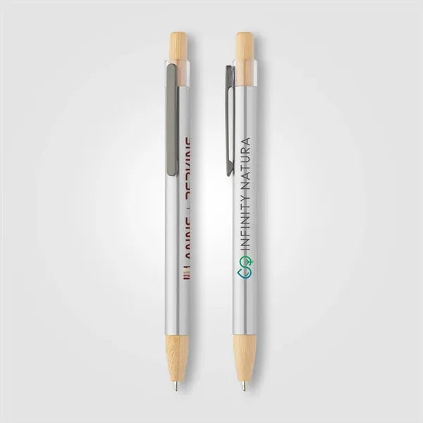 Nova Recycled Stainless Steel Pen - ColorJet
