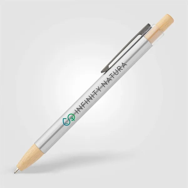 Nova Recycled Stainless Steel Pen - ColorJet