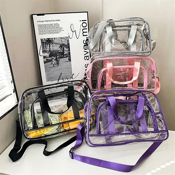 Travel Transparent Pvc Fitness Bag
