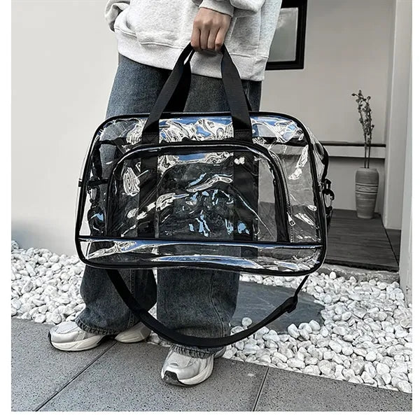 Travel Transparent Pvc Fitness Bag