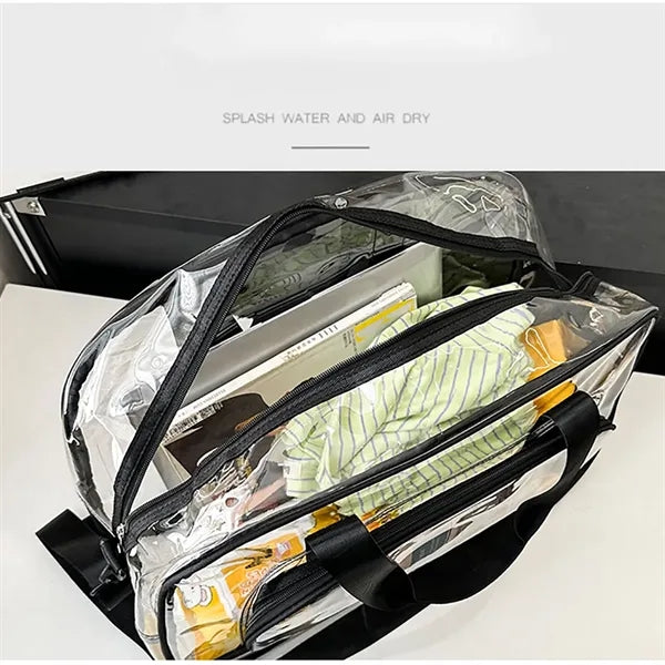 Travel Transparent Pvc Fitness Bag