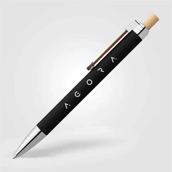 Phoenix Recycled Aluminum Softy Pen - Laser Engraved