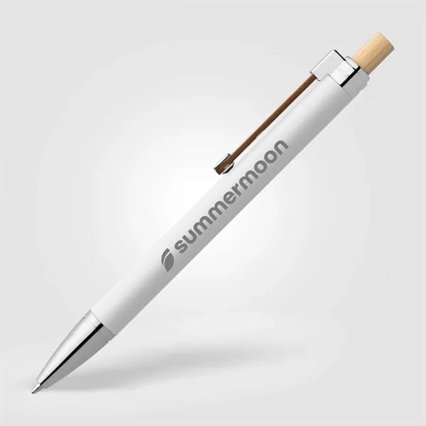 Phoenix Recycled Aluminum Softy Pen - Laser Engraved