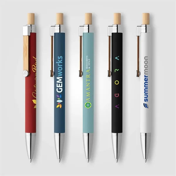 Phoenix Recycled Aluminum Softy Pen - ColorJet