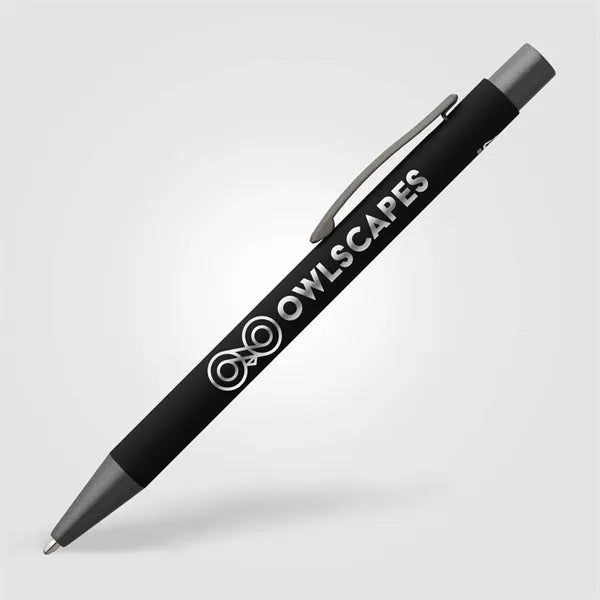 Bowie Recycled Aluminum Softy Pen - Laser Engraved