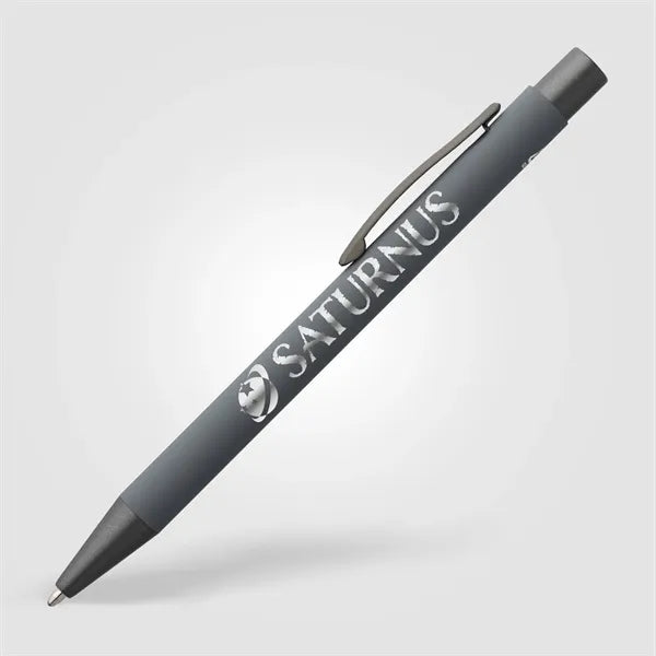 Bowie Recycled Aluminum Softy Pen - Laser Engraved