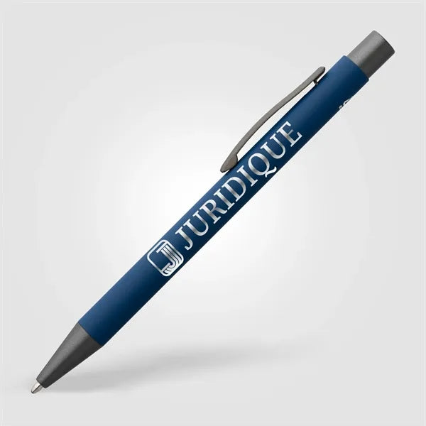 Bowie Recycled Aluminum Softy Pen - Laser Engraved