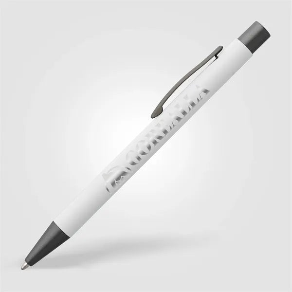 Bowie Recycled Aluminum Softy Pen - Laser Engraved