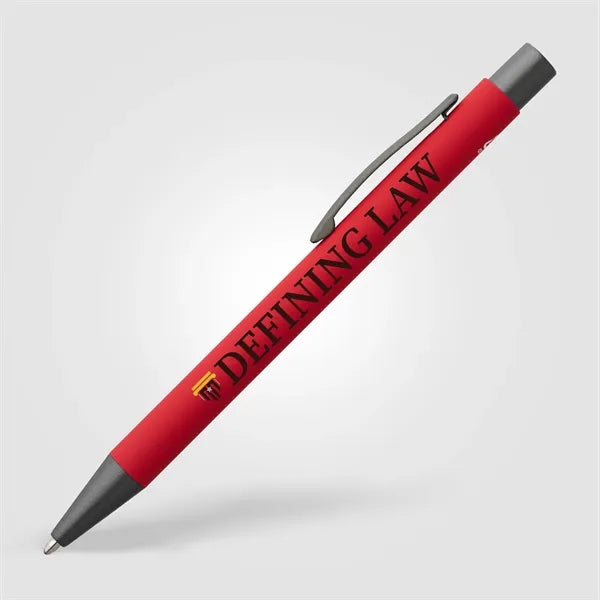 Bowie Recycled Aluminum Softy Pen - ColorJet