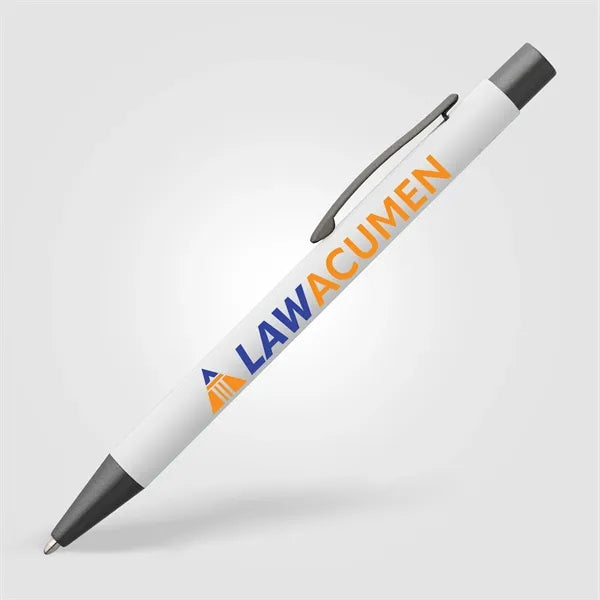 Bowie Recycled Aluminum Softy Pen - ColorJet