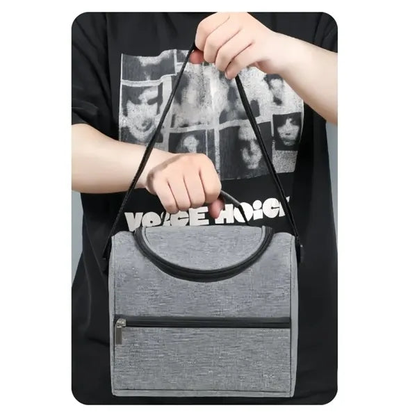 Foldable Oxford Insulated Lunch Tote