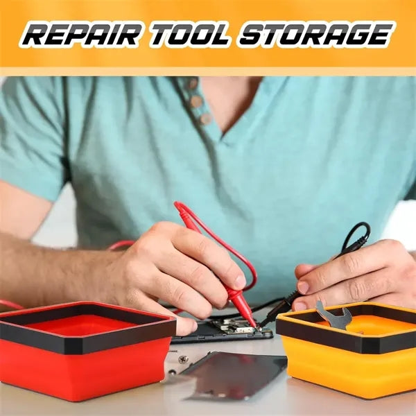 Collapsible Magnetic Tray
