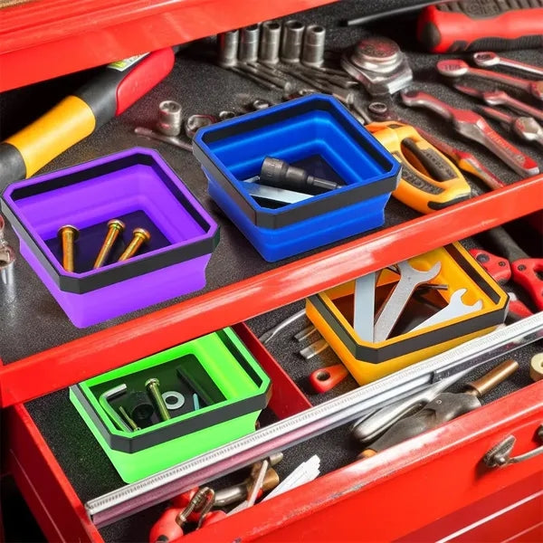Collapsible Magnetic Tray