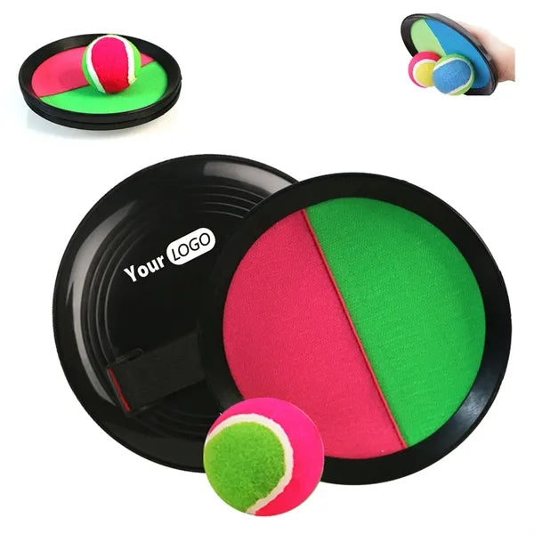 Toss And Catch Ball Set With 2 Paddles