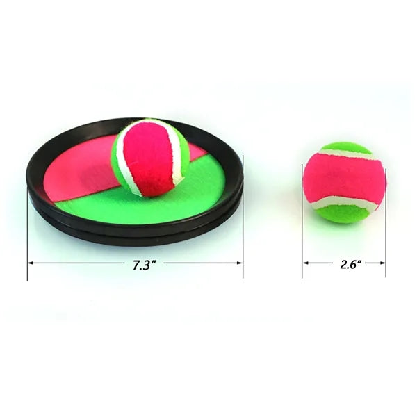 Toss And Catch Ball Set With 2 Paddles