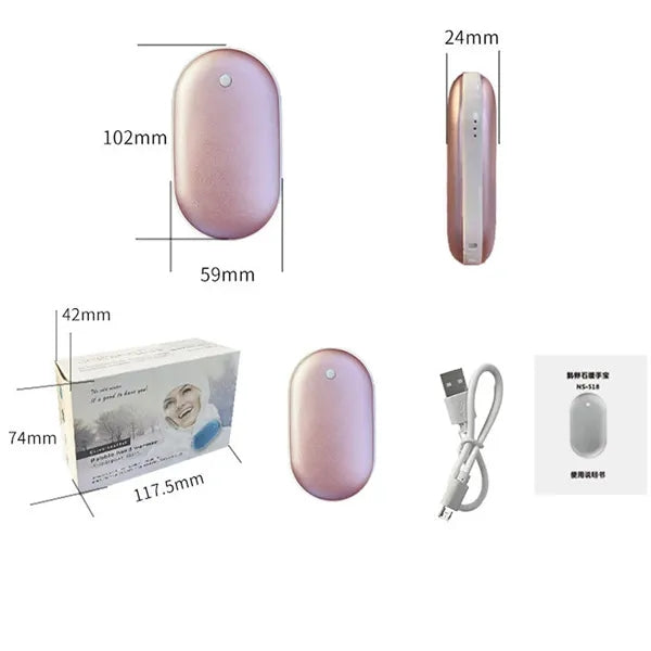 Rechargeable Portable USB Hand Warmer
