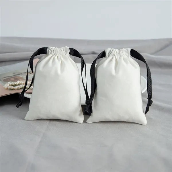 Cotton Gift Pouch Jewelry Bags