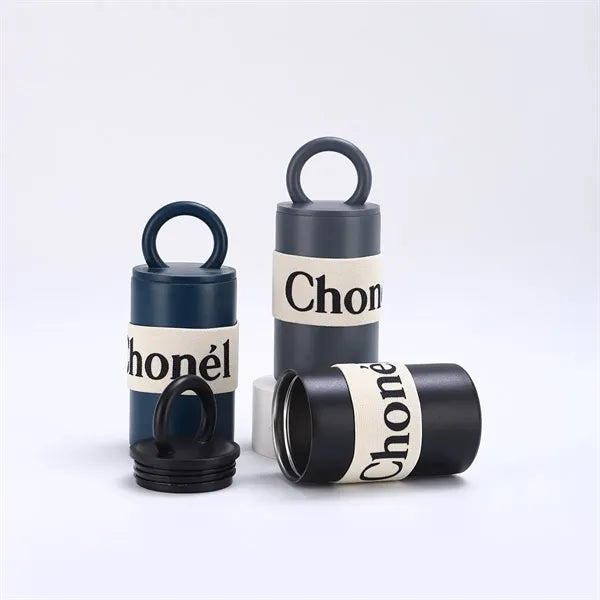 460ml Stainless Steel Vacuum Mug with Handle Lid