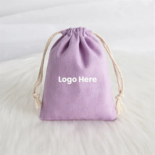 Cotton Gift Pouch Jewelry Bags