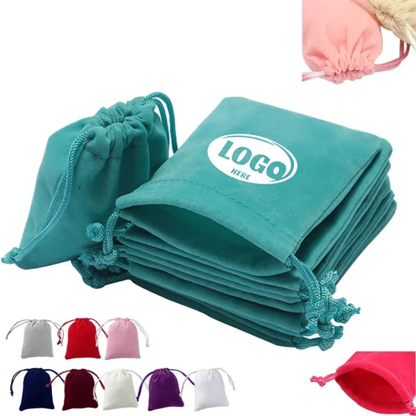 Velvet Drawstring Bags Jewelry Pouches