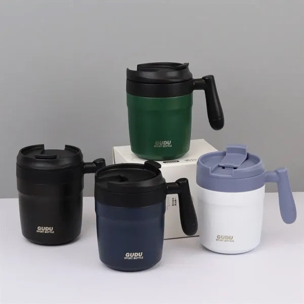 350ml Stainless Steel Coffee Mug with Handle