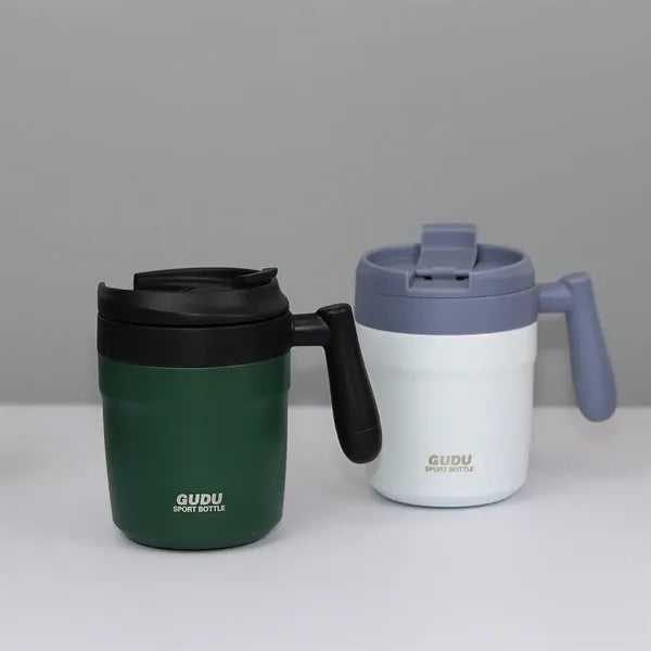 350ml Stainless Steel Coffee Mug with Handle