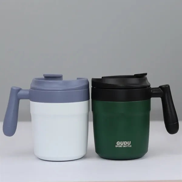 350ml Stainless Steel Coffee Mug with Handle