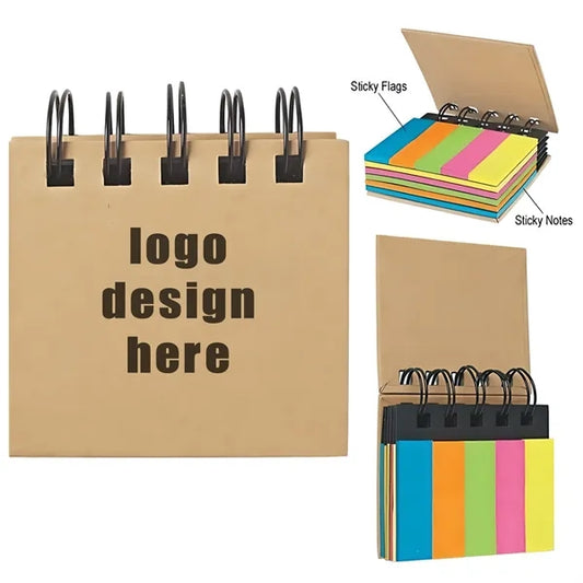 Spiral Sticky Notes Weekly Habit Tracker Office Supplies