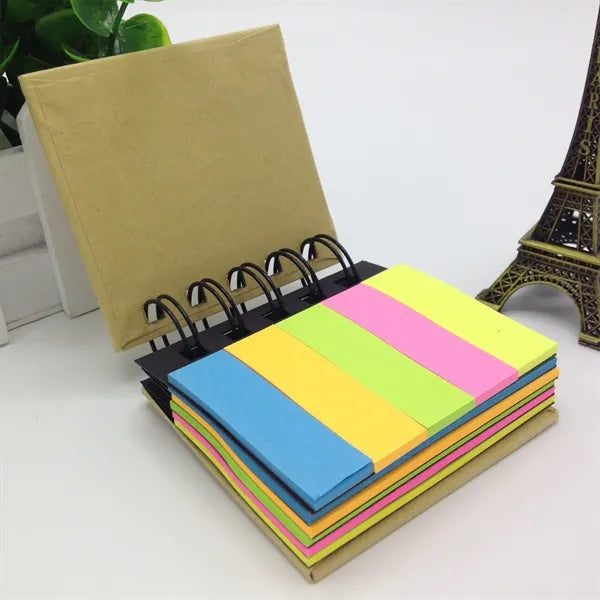 Spiral Sticky Notes Weekly Habit Tracker Office Supplies