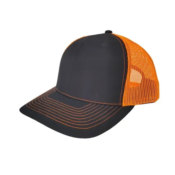 6 Panel Snapback Trucker Cap - Full Color
