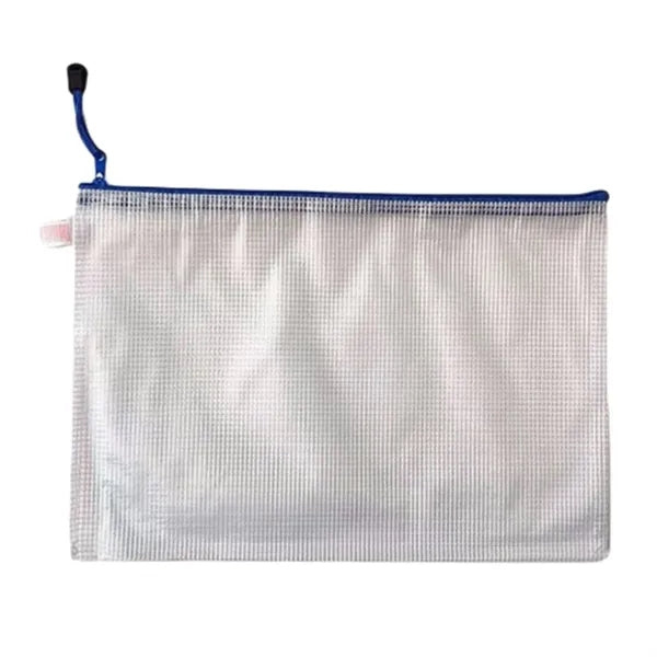 A4 Transparent Mesh File Bag PVC